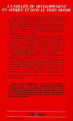 La faillite du développement en Afrique et dans le Tiers Monde