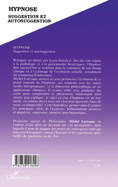 Hypnose, suggestion et autosuggestion