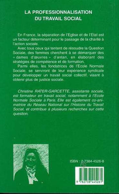 La professionnalisation du travail social