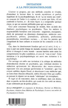 Initiation à la psychopathologie