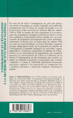 L'IMMIGRATION ET L'ETAT-NATION A LA RECHERCHE D'UN MODELE NATIONAL