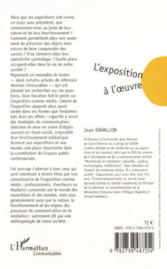 L'exposition à l'oeuvre