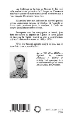 Histoire des soldats russes en France 1915-1920