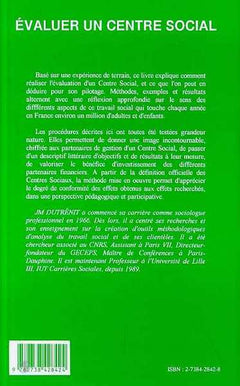 Evaluer un centre social