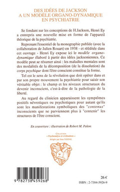 Idées de Jackson à un modèle organo-dynamique en psychiatrie