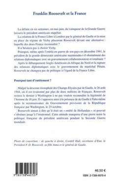 Franklin Roosevelt et la France