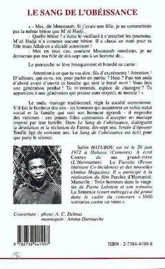 Le sang de l'obéissance