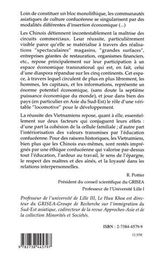 L'IMMIGRATION CONFUCÉENNE EN FRANCE
