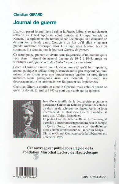 Journal de guerre 1939-1945
