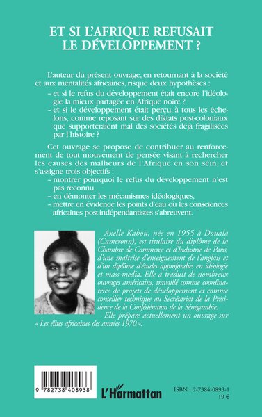 Et si l'Afrique refusait le développement ?