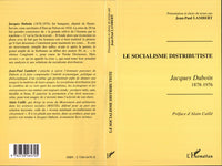 Le socialisme distributiste: Jacques Duboin