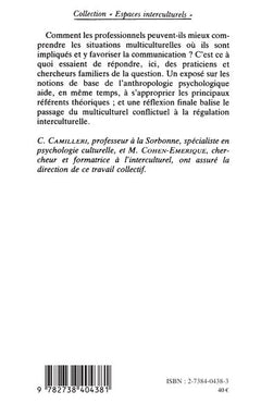 Chocs de cultures, concepts et enjeux pratiques de l'interculturel