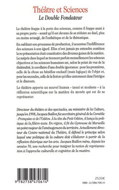 Théâtre et sciences: Le double fondateur
