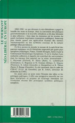 Le tournant néo-libéral en Europe