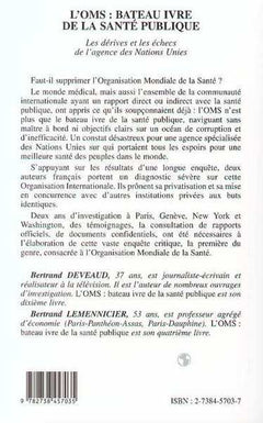 OMS: Bateau ivre de la sante publique