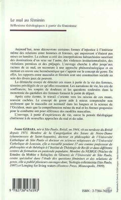 Le mal au féminin
