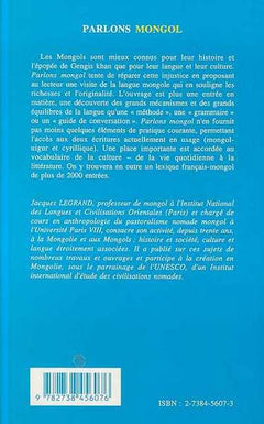 Parlons mongol