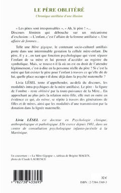 Le père oblitéré : Chronique antillaise d'une illusion