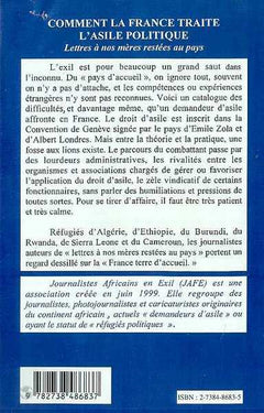 Comment la France traite l'asile politique : lettres à nos mères restées au pays