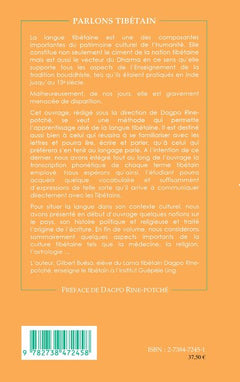 PARLONS TIBÉTAIN