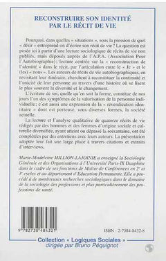 RECONSTRUIRE SON IDENTITE PAR LE RECIT DE VIE