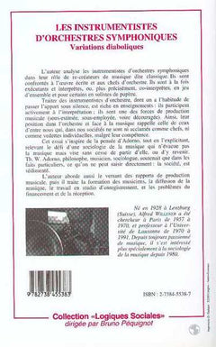 Les instrumentistes d'orchestres symphoniques