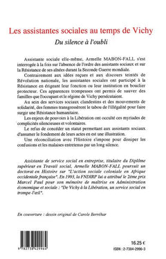 Les assistantes sociales au temps de Vichy