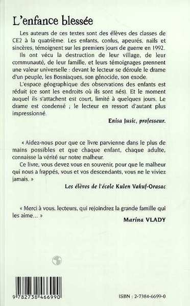 L'enfance blessée