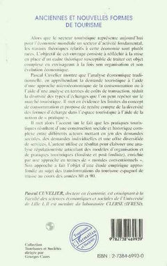 Anciennes et nouvelles formes de tourisme