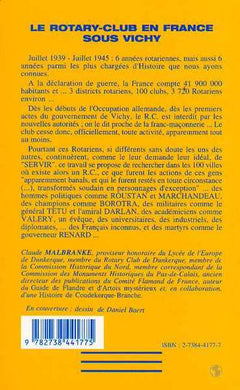 Le Rotary-club en France sous Vichy