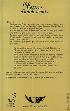 100 lettres d'adolescents