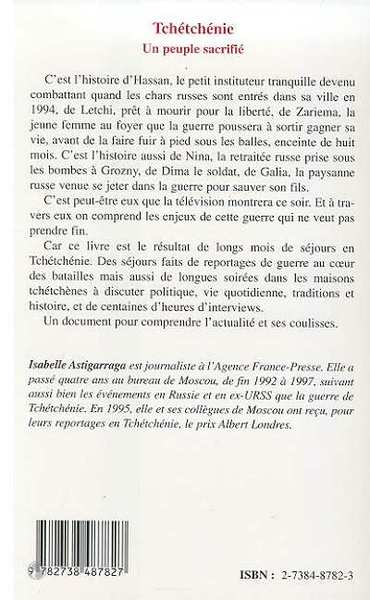 La Tchétchène - un peuple sacrifié
