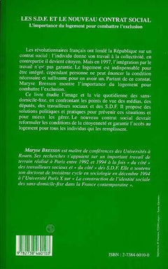 Les S.D.F. et le nouveau contrat social