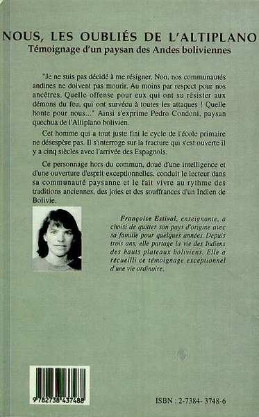 Nous, les oubliés de l'Altiplano