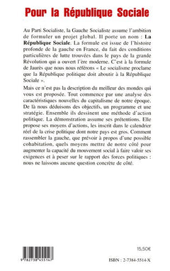 Pour la république sociale