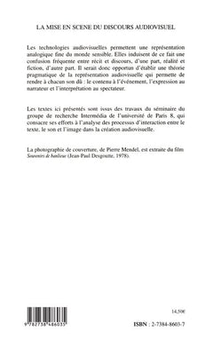 LA MISE EN SCENE DU DISCOURS AUDIOVISUEL