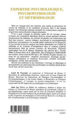 EXPERTISE PSYCHOLOGIQUE, PSYCHOPATHOLOGIE ET METHODOLOGIE