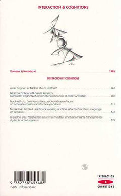 Interaction et cognition, numéro 4