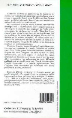 les médias pensent comme moi