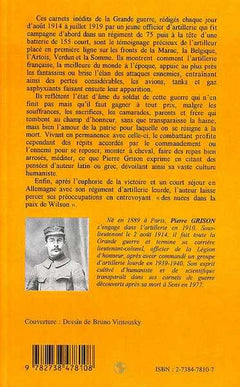 La grande guerre d'un lieutenant d'artillerie