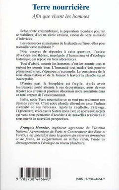 Terre nourricière: Afin que vivent les hommes
