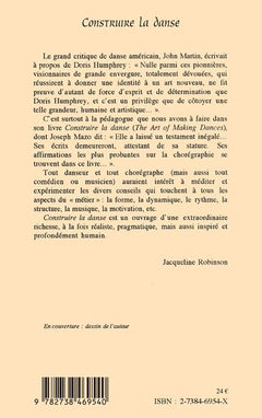 CONSTRUIRE LA DANSE