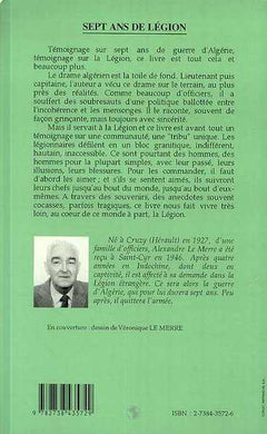 Sept ans de Légion