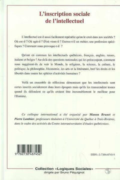 L'inscription sociale de l'intellectuel
