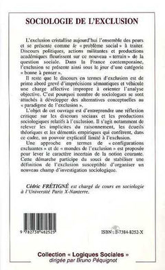Sociologie de l'exclusion