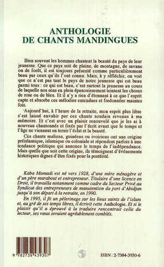 Anthologie des chants mandingues (Côte d'Ivoire, Guinée, Mali)