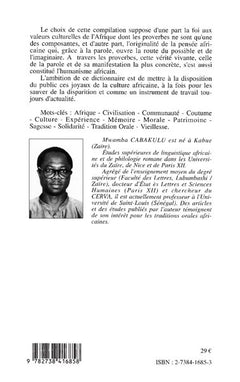 Dictionnaire des proverbes africains