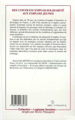 Des contrats emploi-solidarité aux emplois jeunes - regards sur l'insertion