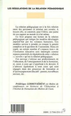 Les régulations de la relation pédagogique