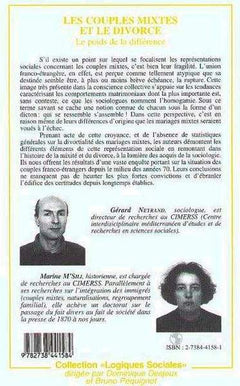 Les couples mixtes et le divorce